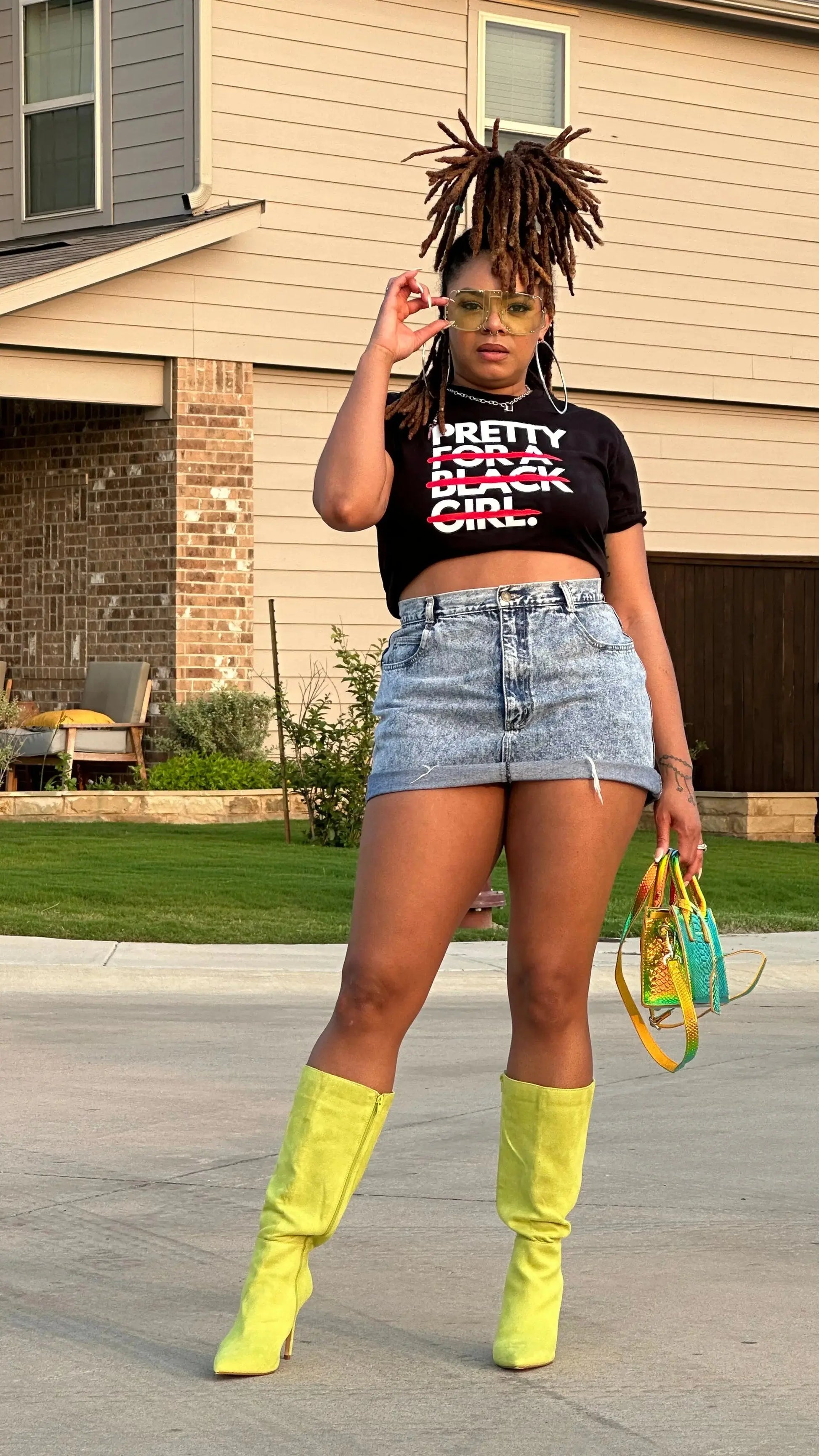 JUST PRETTY Final Drop Tee – Adult & Youth Sizes OJII